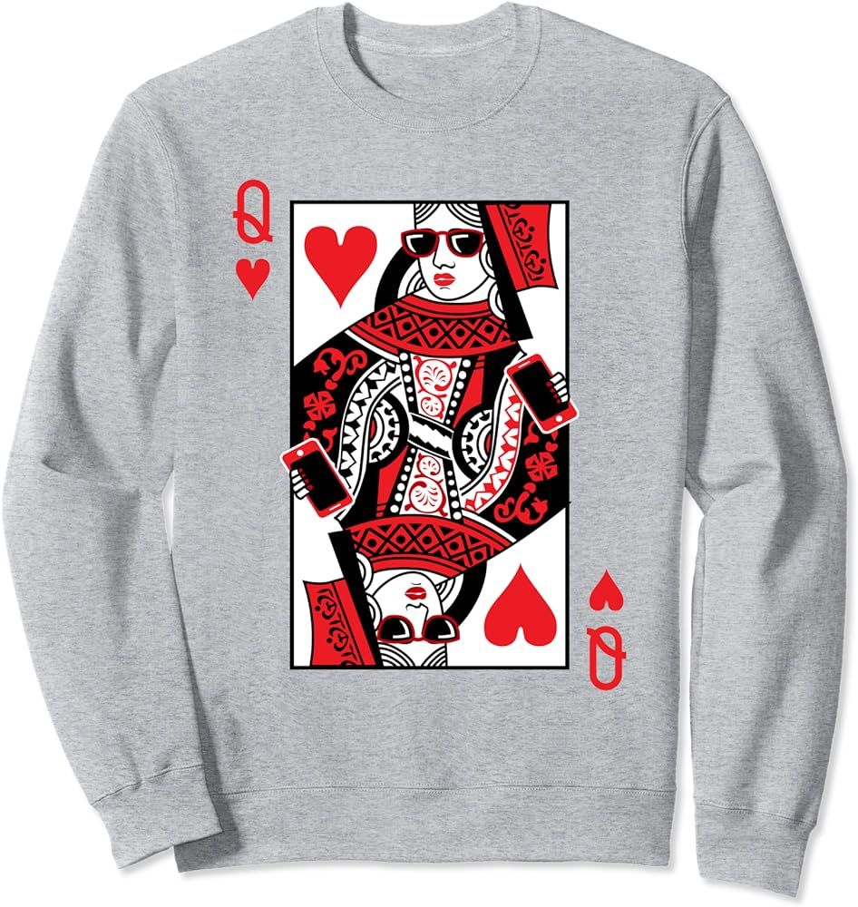 Queen of Hearts Sweatshirt | Amazon (US)