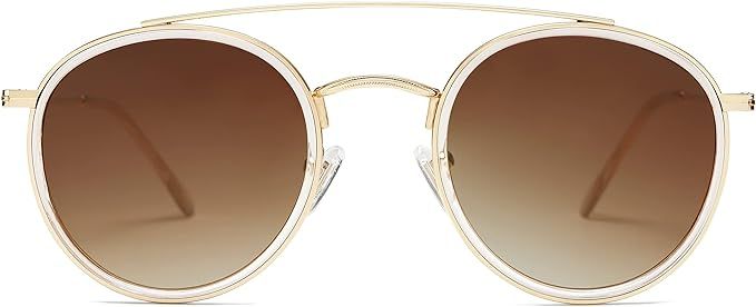 SOJOS Women's Classic Round Sunglasses | Amazon (US)