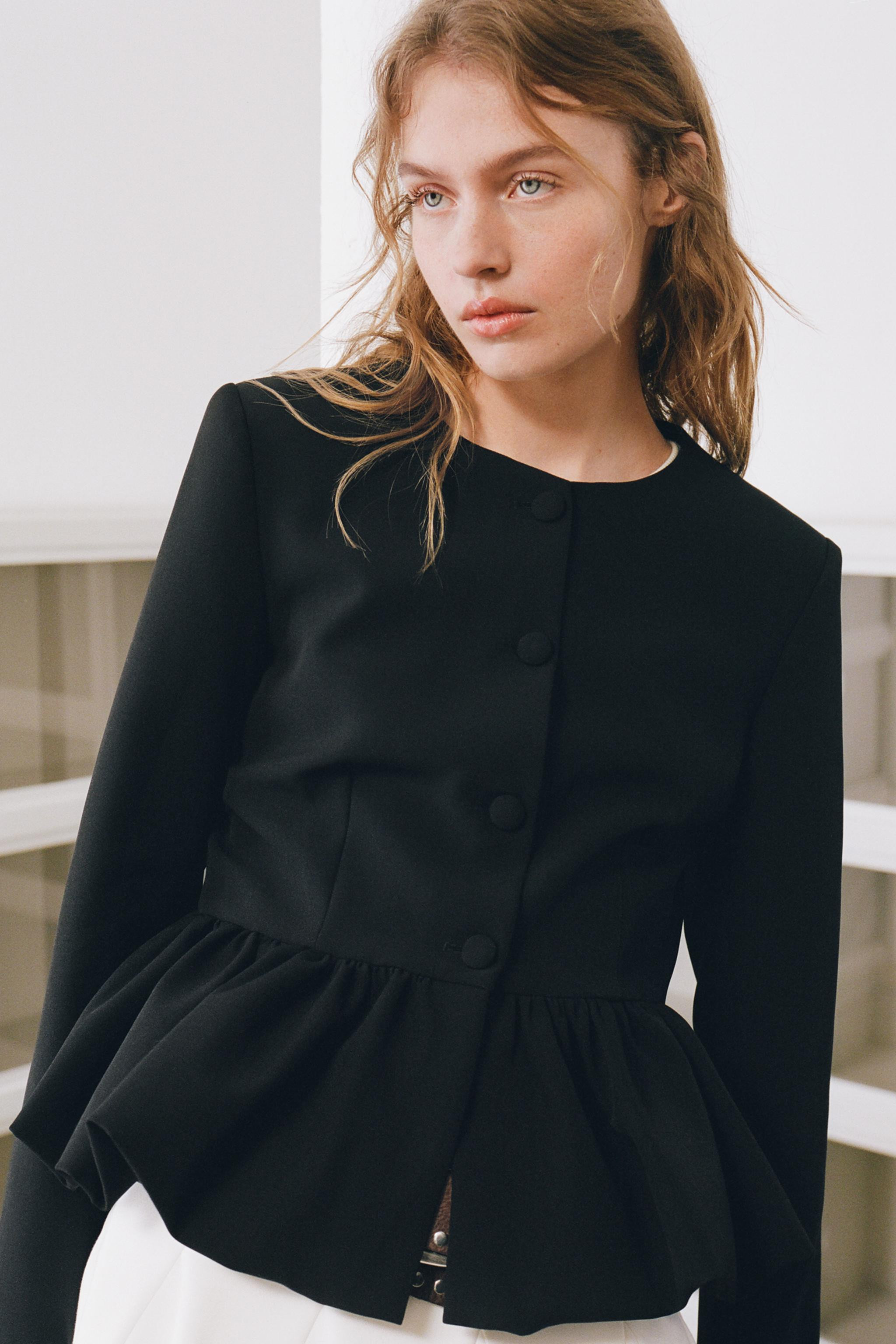 VOLUMINOUS HEM JACKET | Zara US