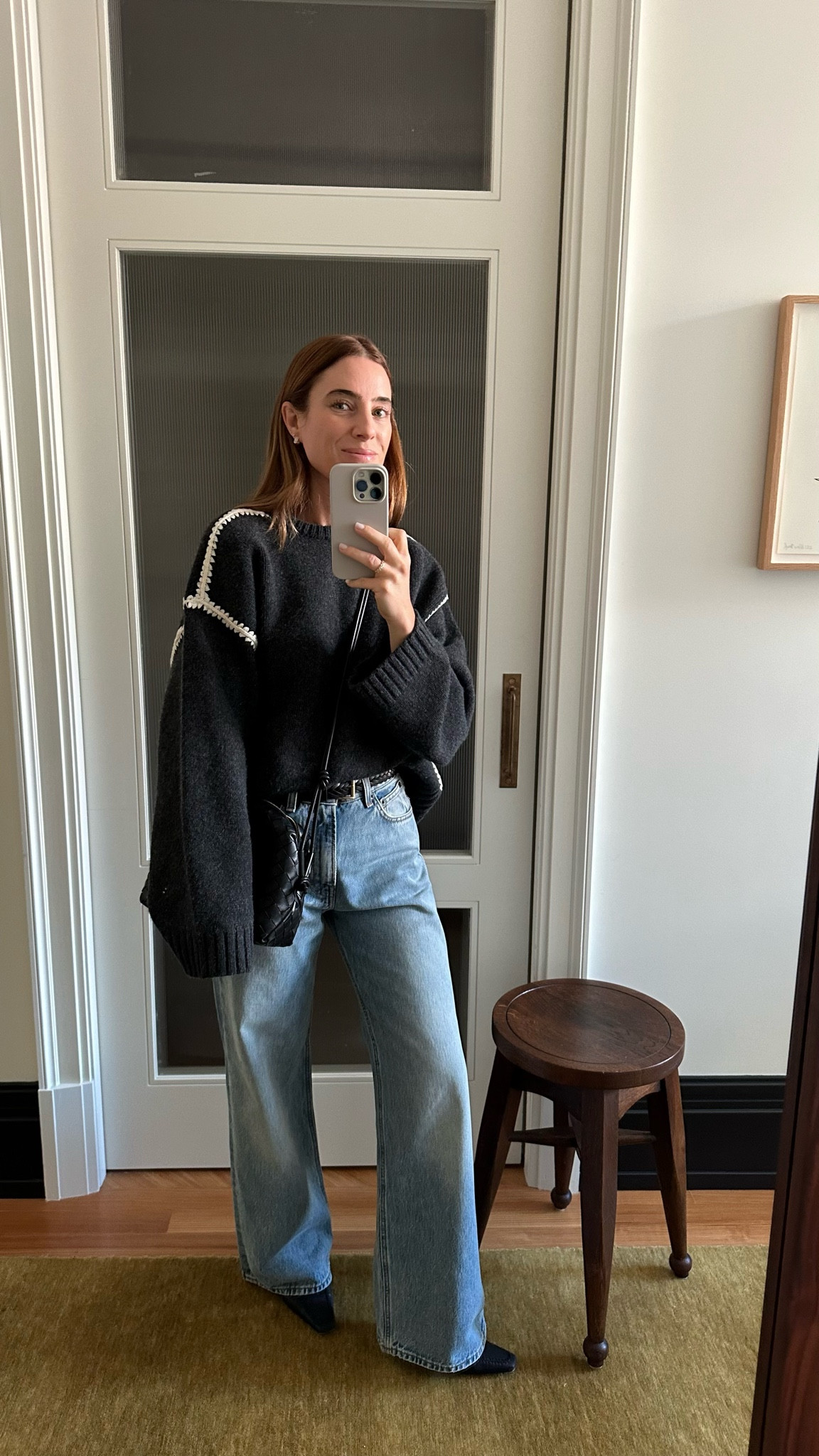 This Toteme sweater again - and it’s available in a cream color! 