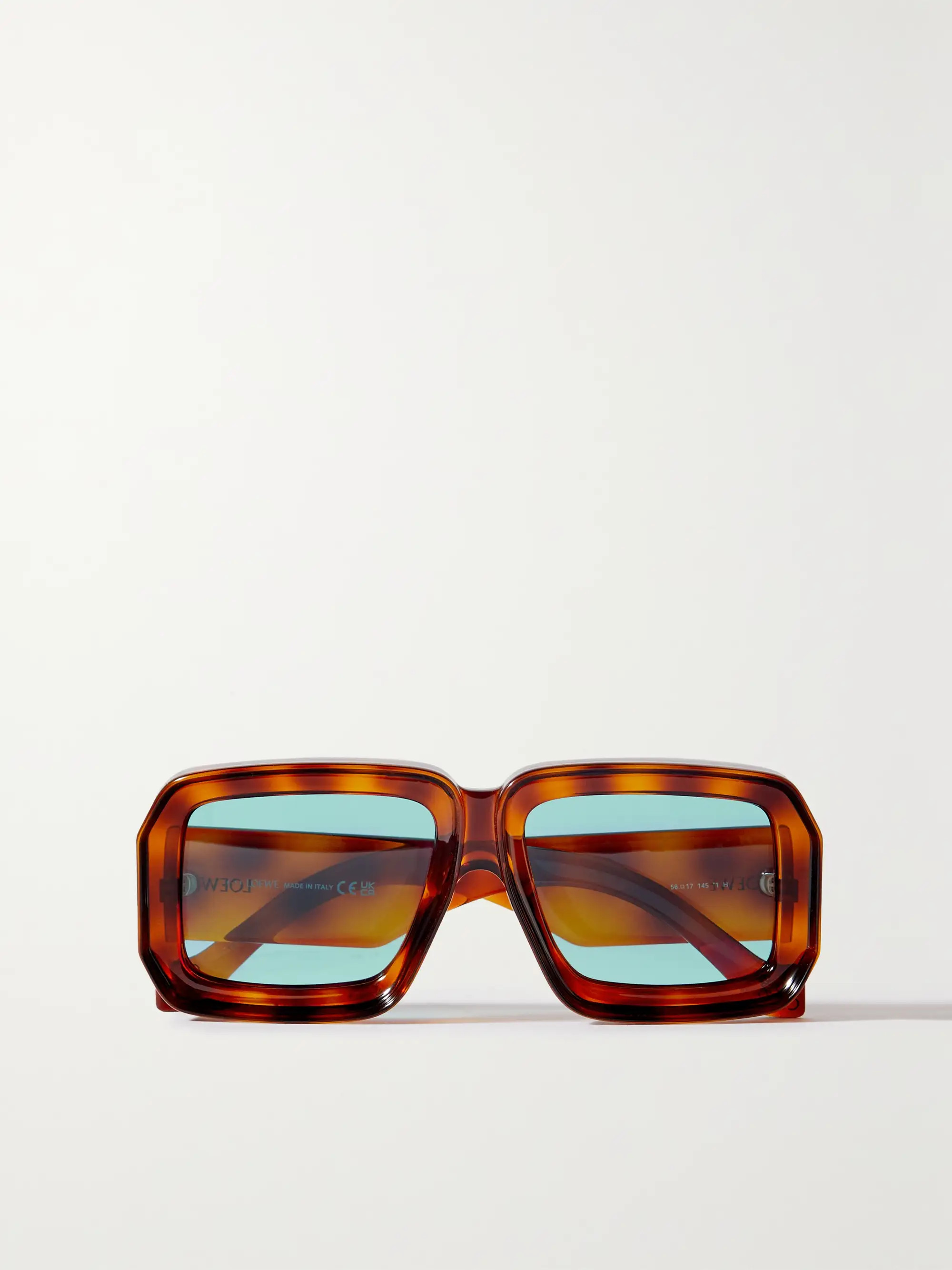 + Paula's Ibiza square-frame tortoiseshell acetate sunglasses | NET-A-PORTER (UK & EU)