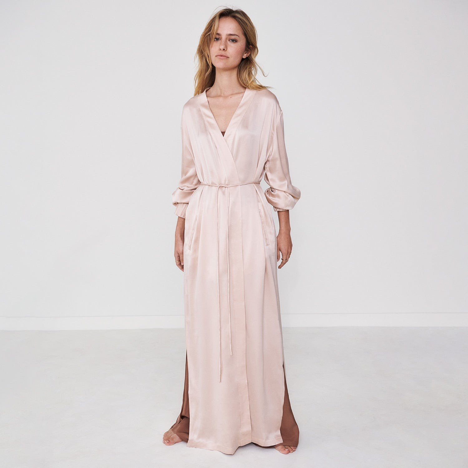 Washable Silk Long Robe - Lunya | Lunya