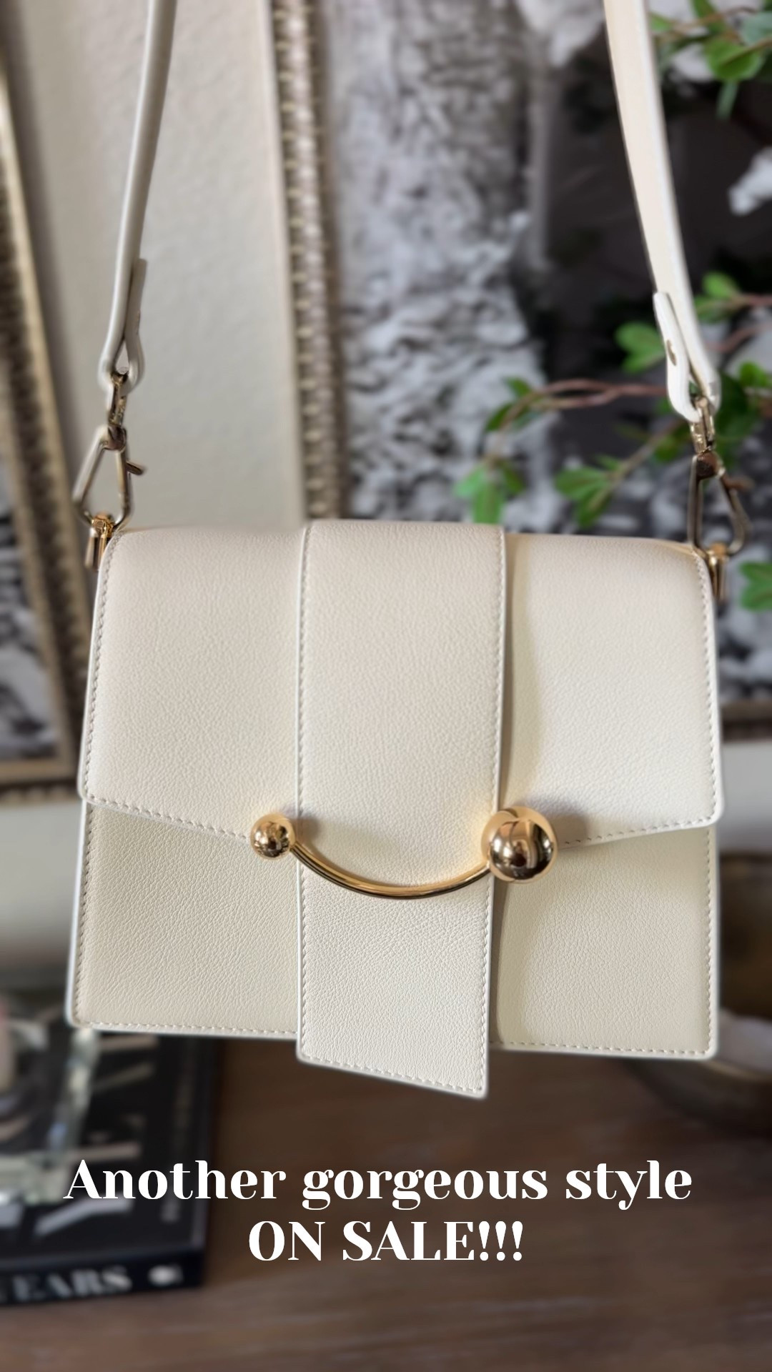 Every time I wear this bag I get compliments!! It’s stunning!! Oh and it’s 20% off right now!! It also comes with a gold chain to dress it up more! It’s the Strathberry Boxed Crescent bag! It’s the most stunning off white handbag! Would look great with any holiday outfit!

#LTKSaleAlert #LTKItBag #LTKWorkwear