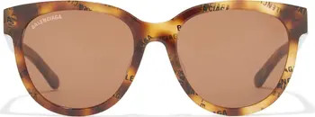 Balenciaga 54mm Round Sunglasses | Nordstromrack | Nordstrom Rack