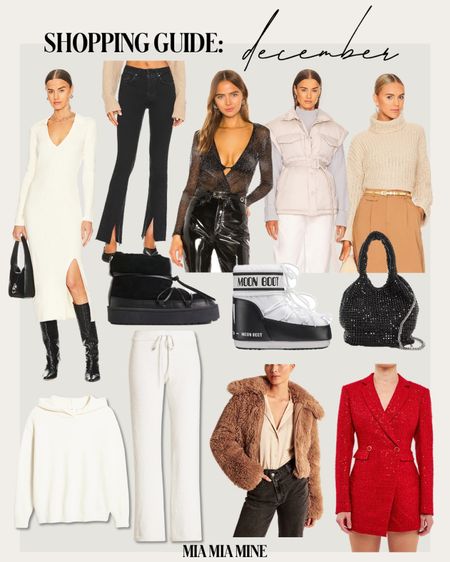 Winter outfit ideas / holiday outfits
Lin & dot puffer vest
Endless rose red tweed dress
Revolve sweater dress
Moon boots / snow boots / winter boots
Nordstrom lounge set 

#LTKstyletip #LTKunder100 #LTKSeasonal