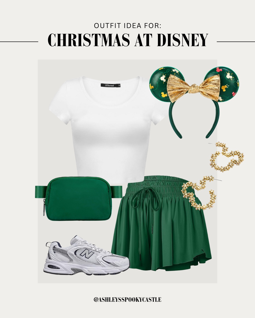 Simple outfit idea for Christmas at Walt Disney World 

#LTKHoliday #LTKSeasonal #LTKActive