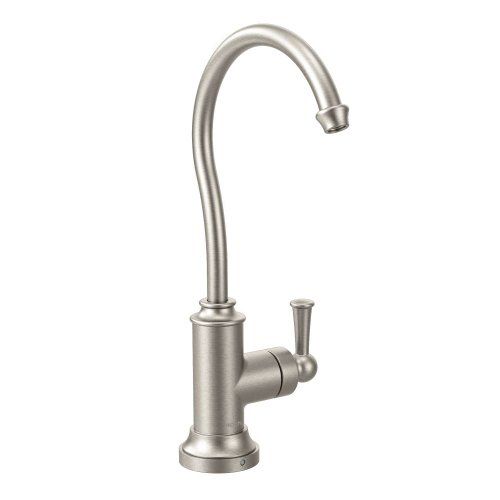 Moen S5510SRS Sip Traditional One-Handle High Arc Beverage Faucet, Spot Resist Stainless | Amazon (US)