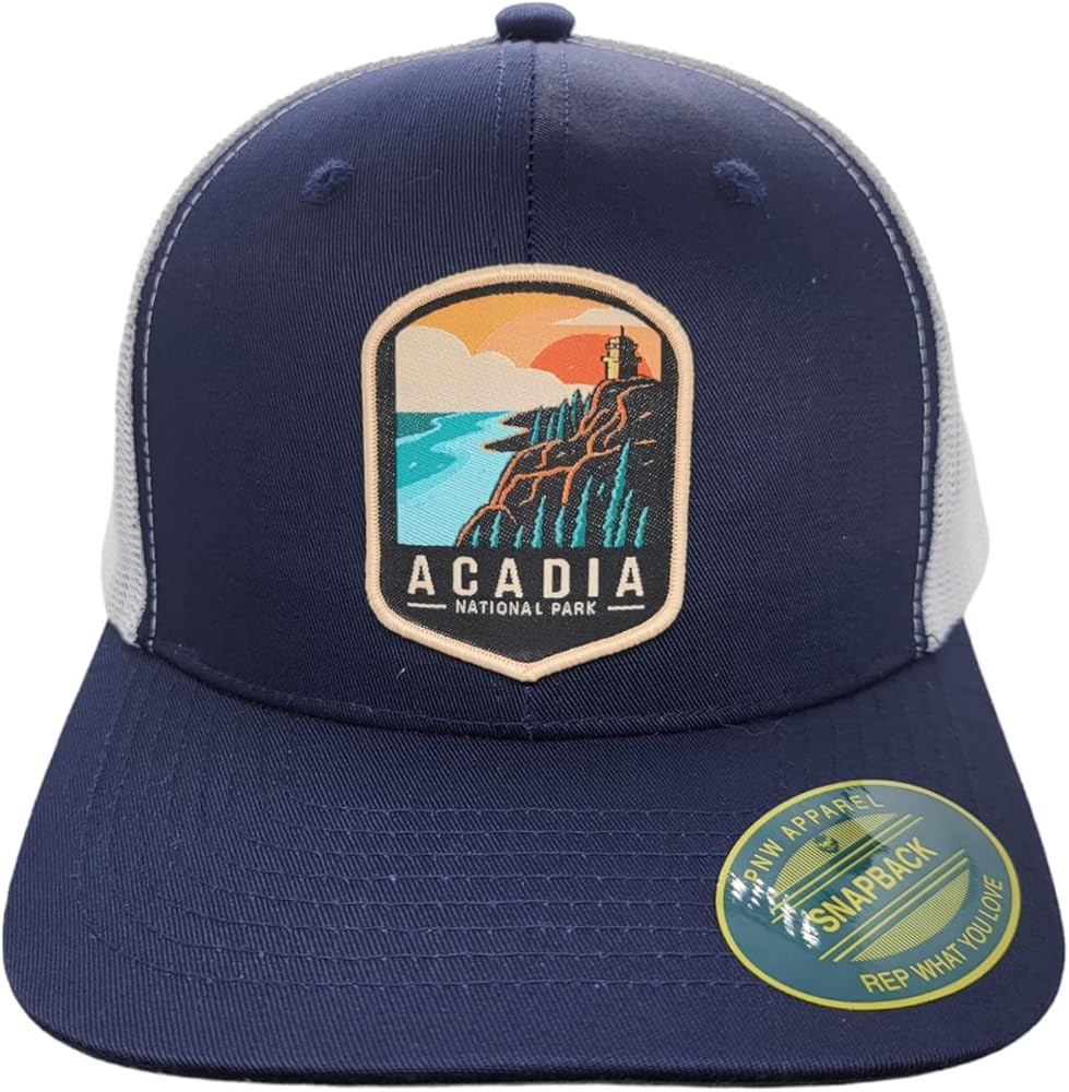 Acadia Trucker Hat with National Park Woven Patch | Amazon (US)