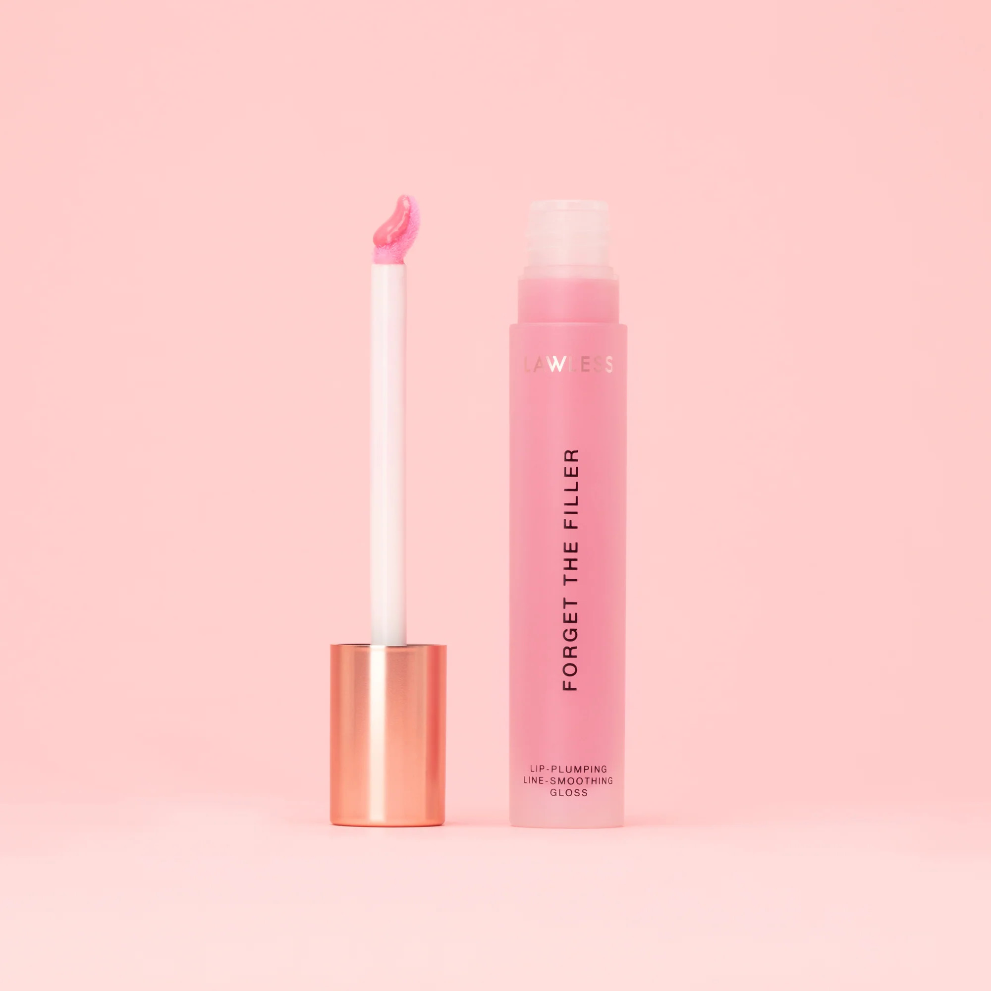 Queen Forget The Filler Lip Plumping Line Smoothing Gloss Velvet Daisy | Lawless Beauty