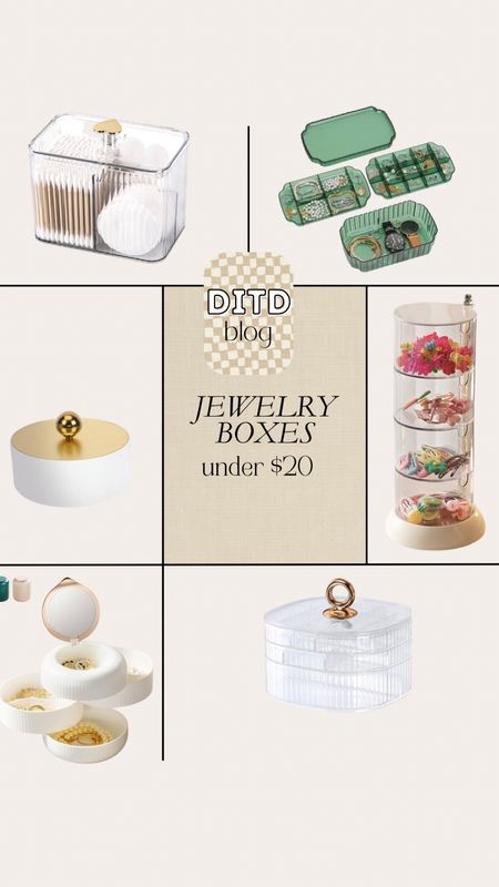 Cute jewelry boxes and stands under $20!

Amazon finds
Home decor 

#LTKSpringSale #LTKSeasonal #LTKhome