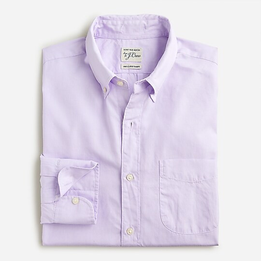 Secret Wash cotton poplin shirt | J. Crew US