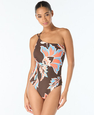 Women's One-Shoulder One-Piece Swimsuit | Macy's
