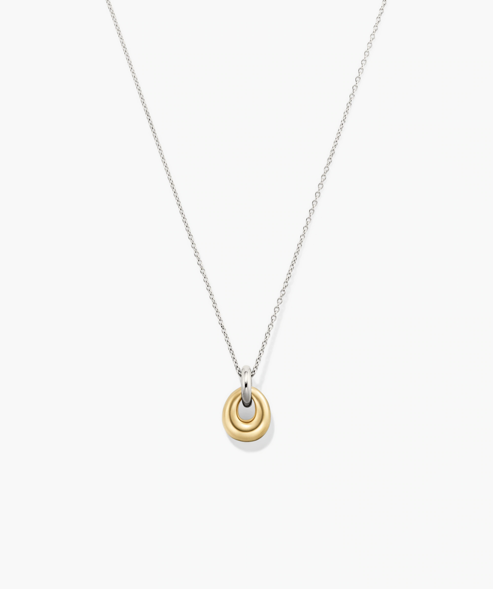 Jojo Loop Pendant Necklace | Mejuri Fine Crew