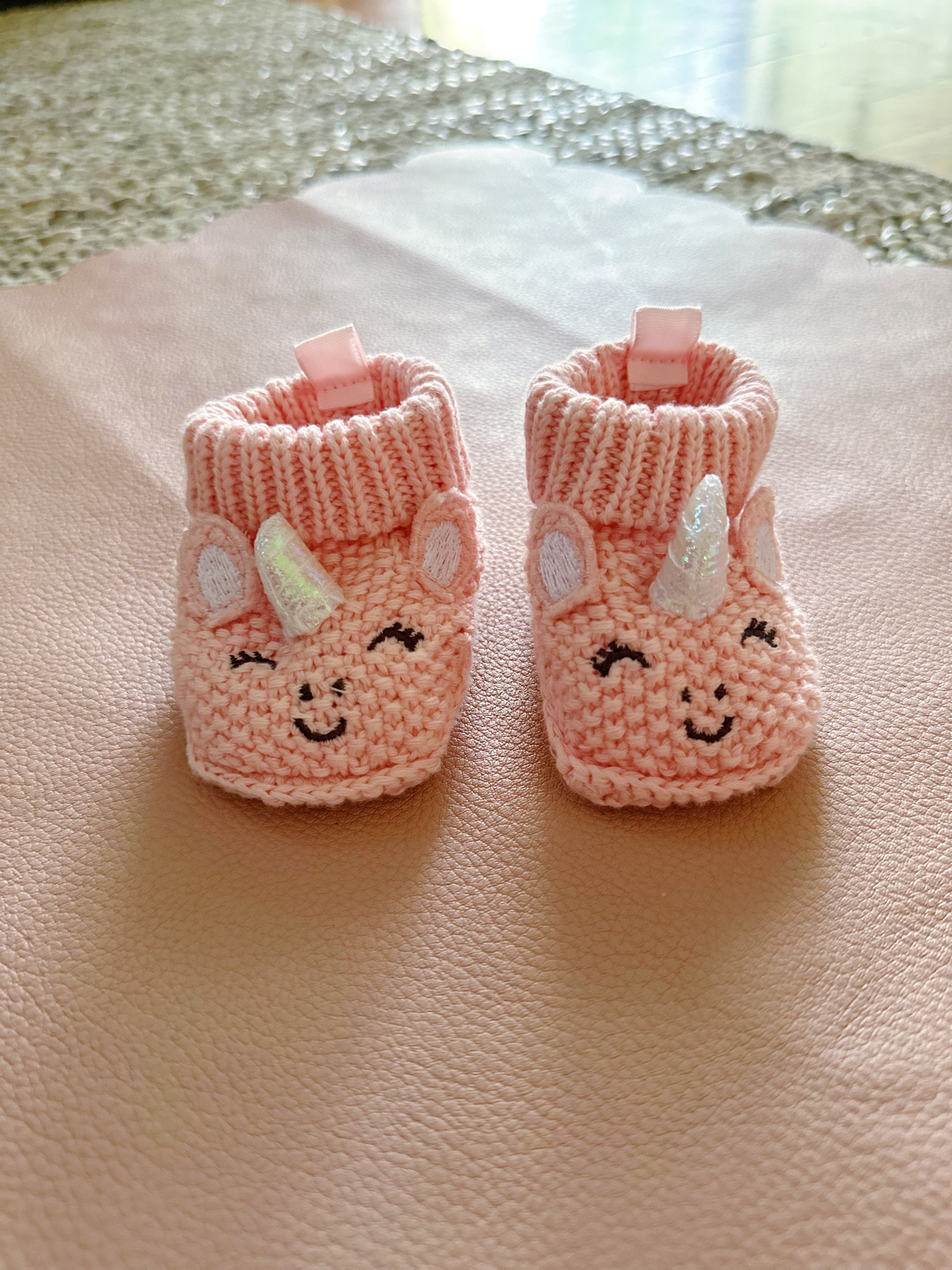 Pink unicorn 🦄 booties 

#LTKkids #LTKbaby #LTKbump