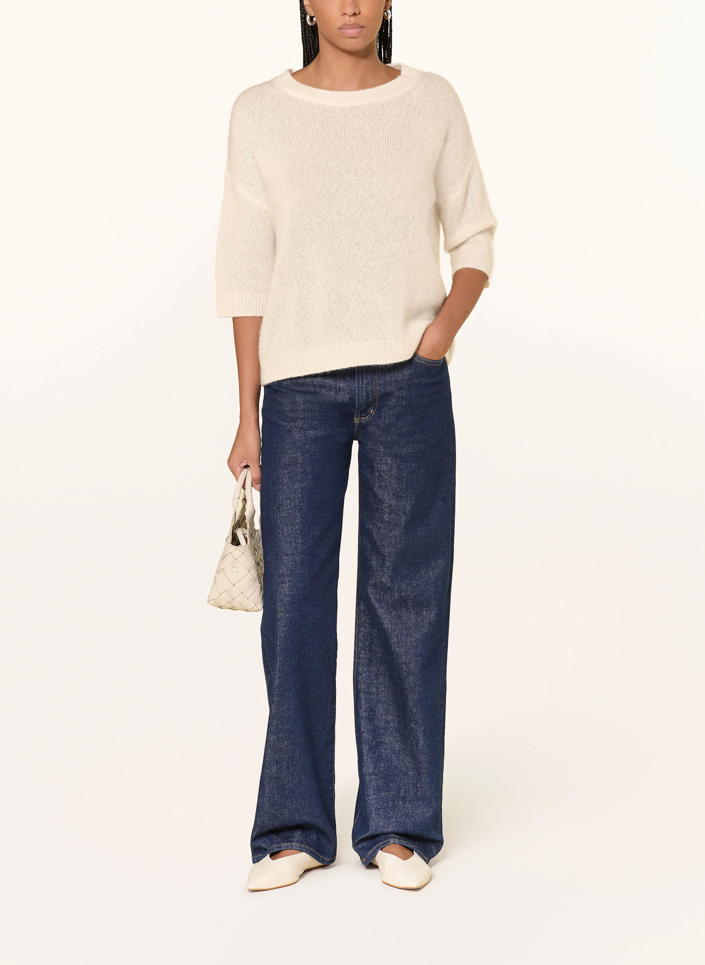 lilienfels Cashmere-Pullover mit 3/4-Arm in rosa | Breuninger (DACH)