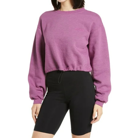 Women s Bdg Urban Outfitters Bubble Hem Sweat Top Size Small - Pink | Walmart (US)