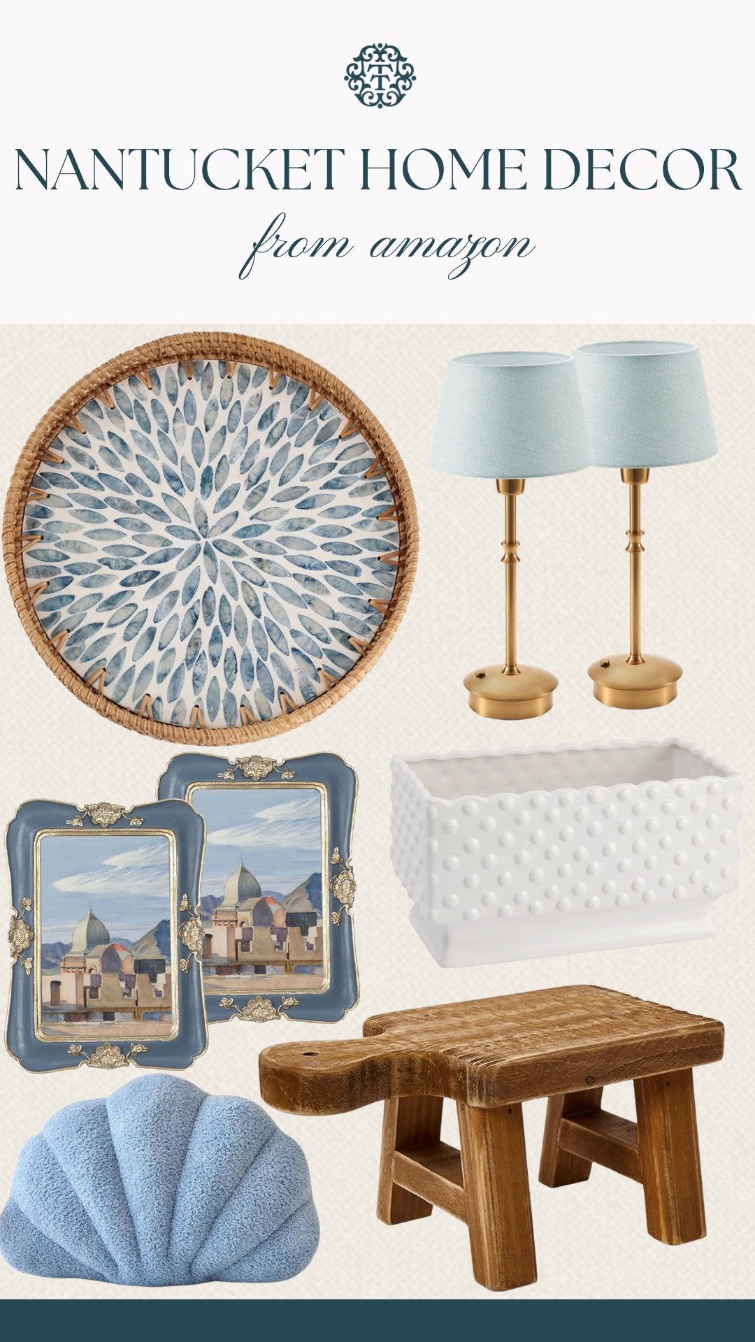 This Nantucket mix feels a little more playful while still keeping that classic coastal look. The soft blue touches, warm wood accents, and layered decor pieces make the whole space feel thoughtful and lived in. It’s a good reminder that coastal decor doesn’t have to be overly serious to feel polished.

#LTKOver40 #LTKSeasonal #LTKHome