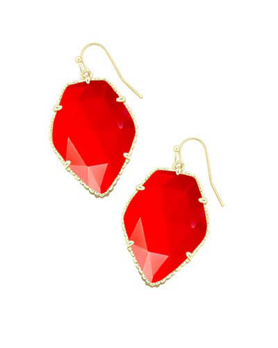 Corley Drop Earrings in Bright Red | Kendra Scott