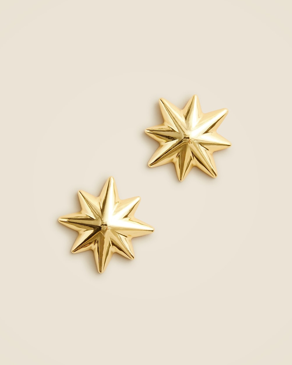 Oversized starburst stud earrings | J. Crew US