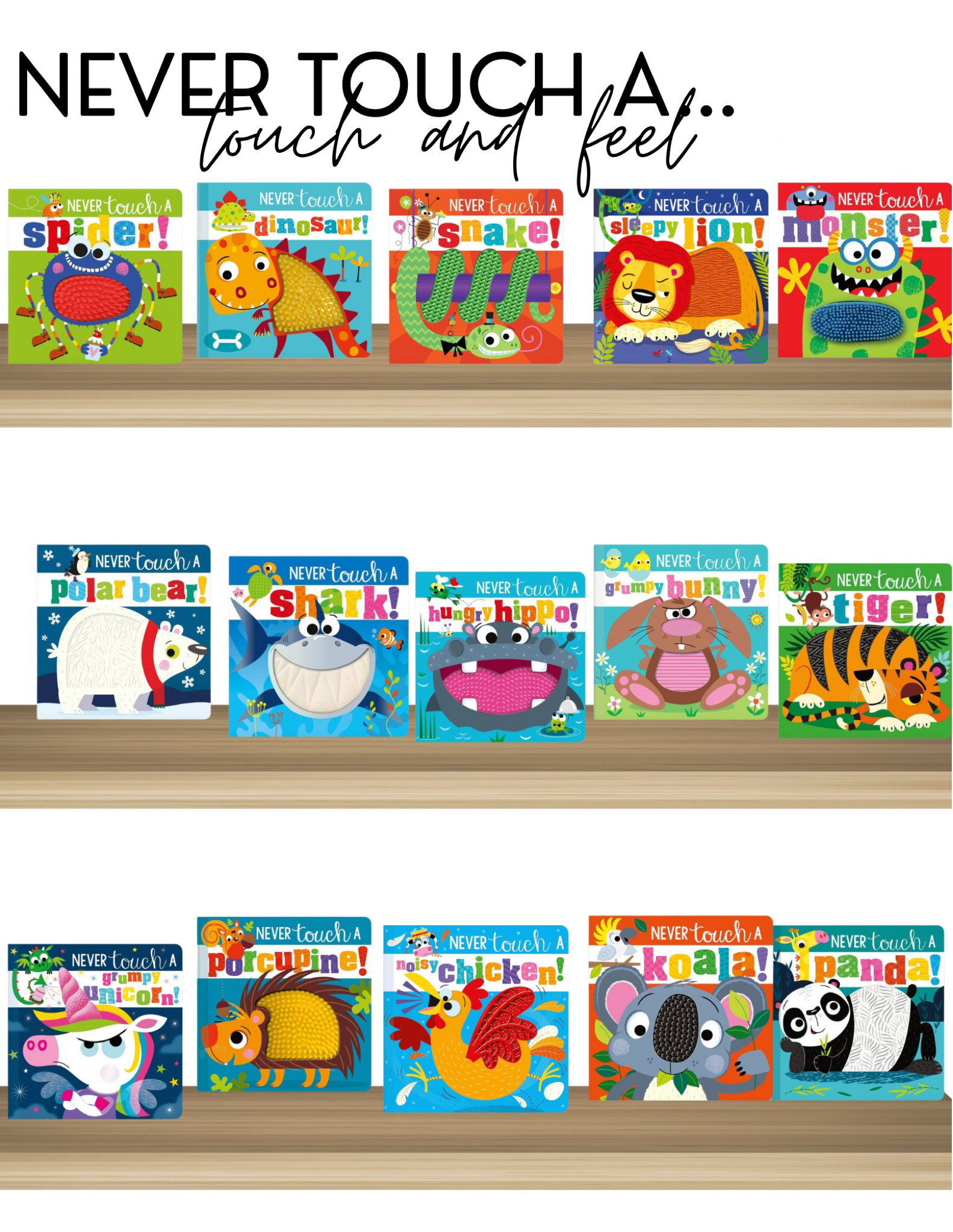 NEVER TOUCH A…
touch and feel books 

#LTKBaby #LTKKids #LTKFamily