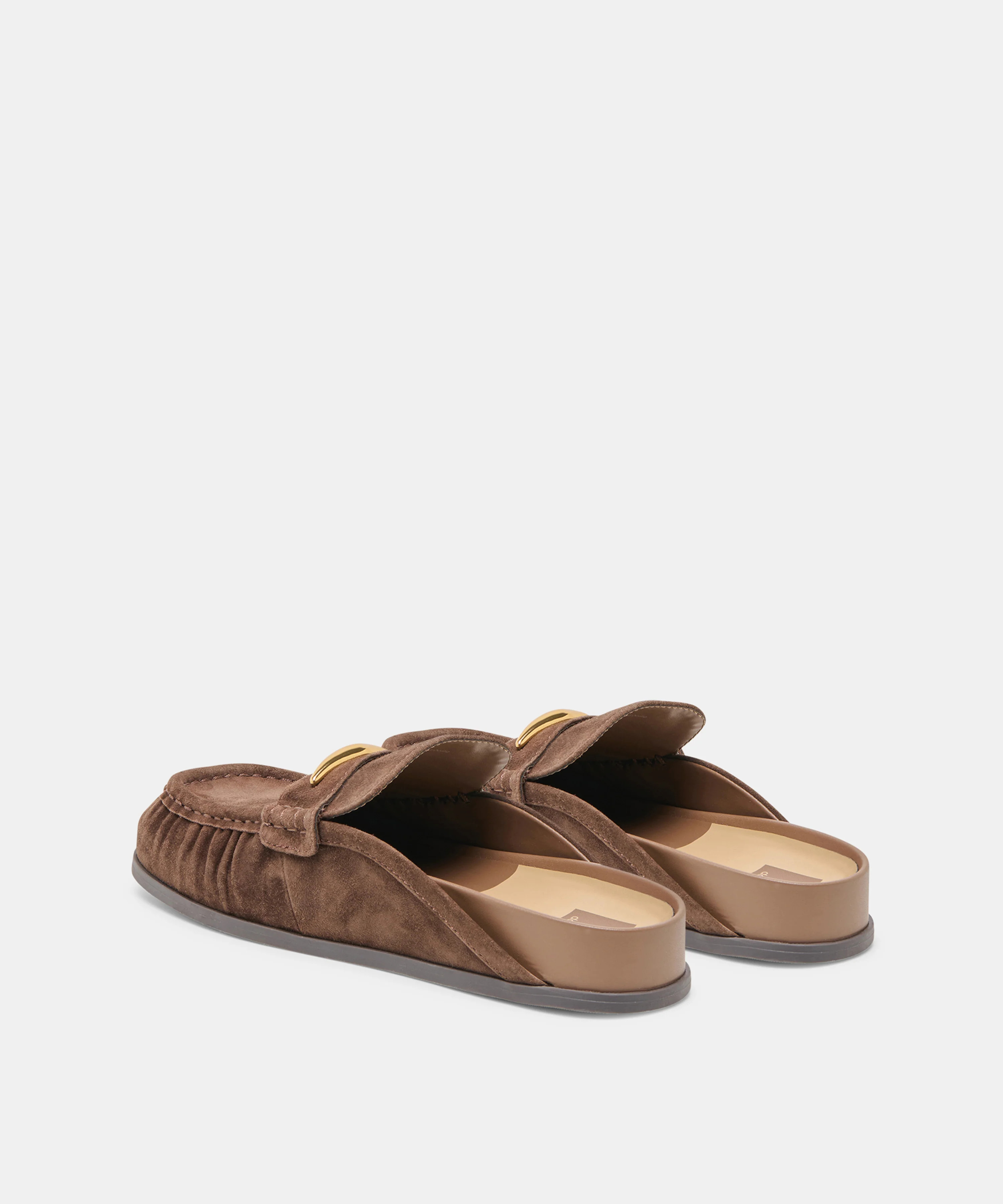 Jodero Dk Brown Suede Flats | Dolce Vita | DolceVita.com