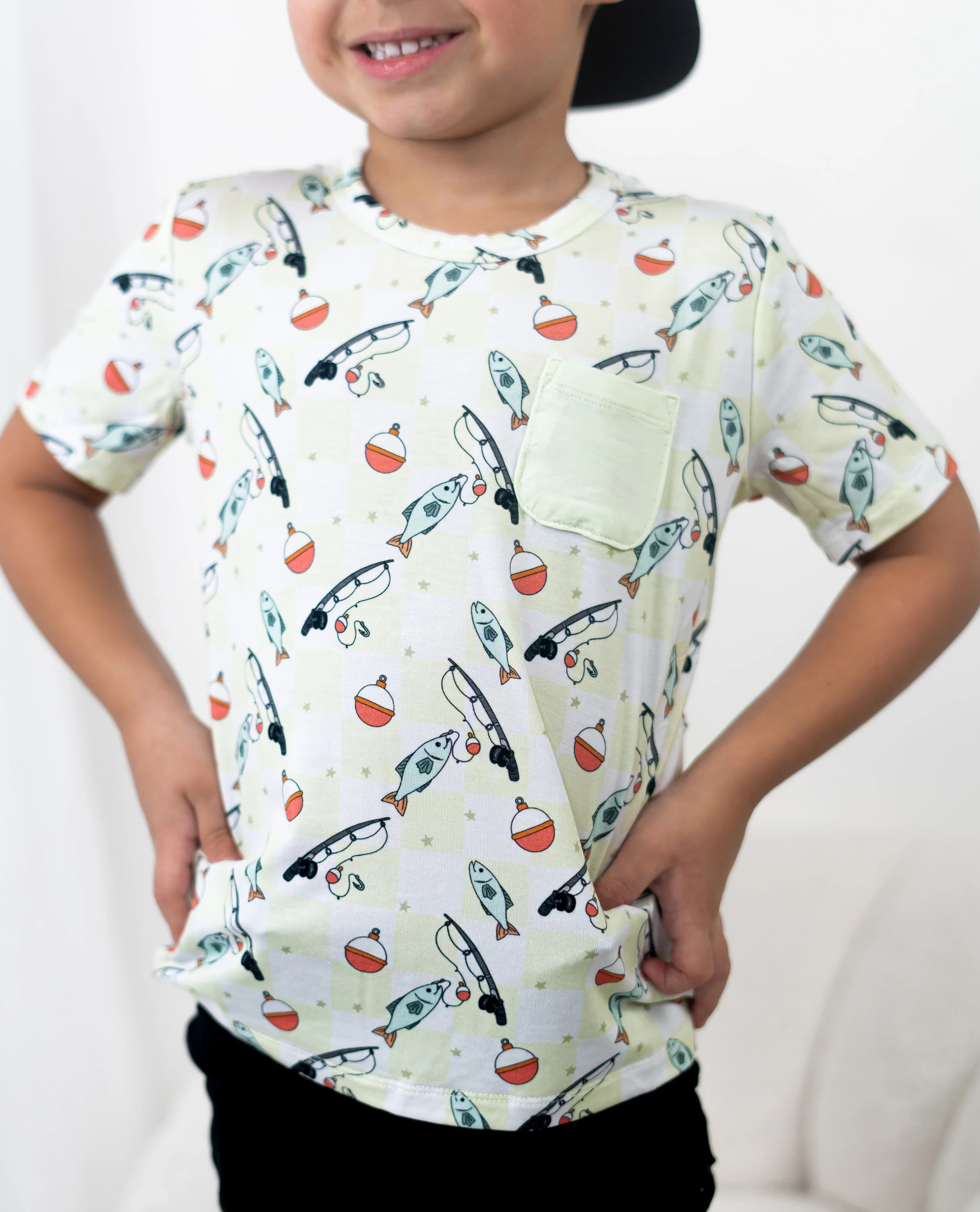 FISHING BUDDY DREAM POCKET TEE | Dream Big Little Co.