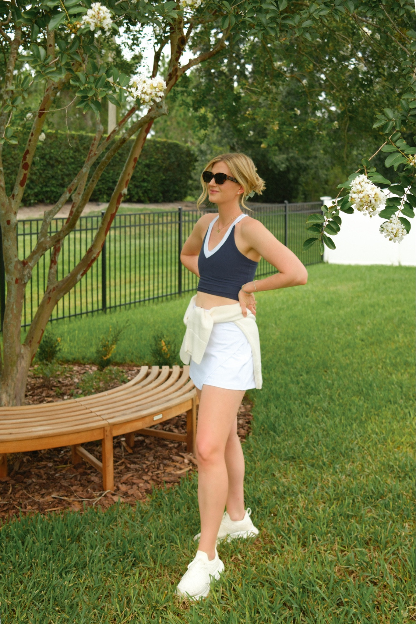 too hot for anything else… wearing a size S in top and M in bottom, also
M in sweater! all pieces 20% off right now 

#LTKActive #LTKSeasonal #LTKStyleTip