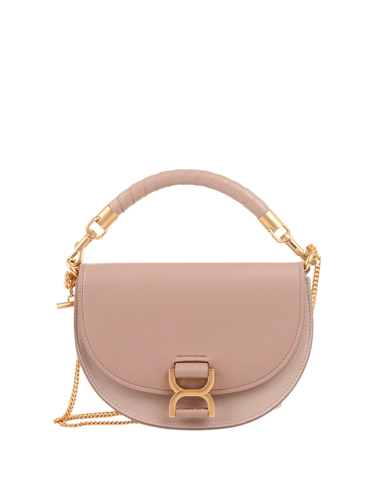 Chloé Marcie Chain Flap Hobo Bag | Cettire Global