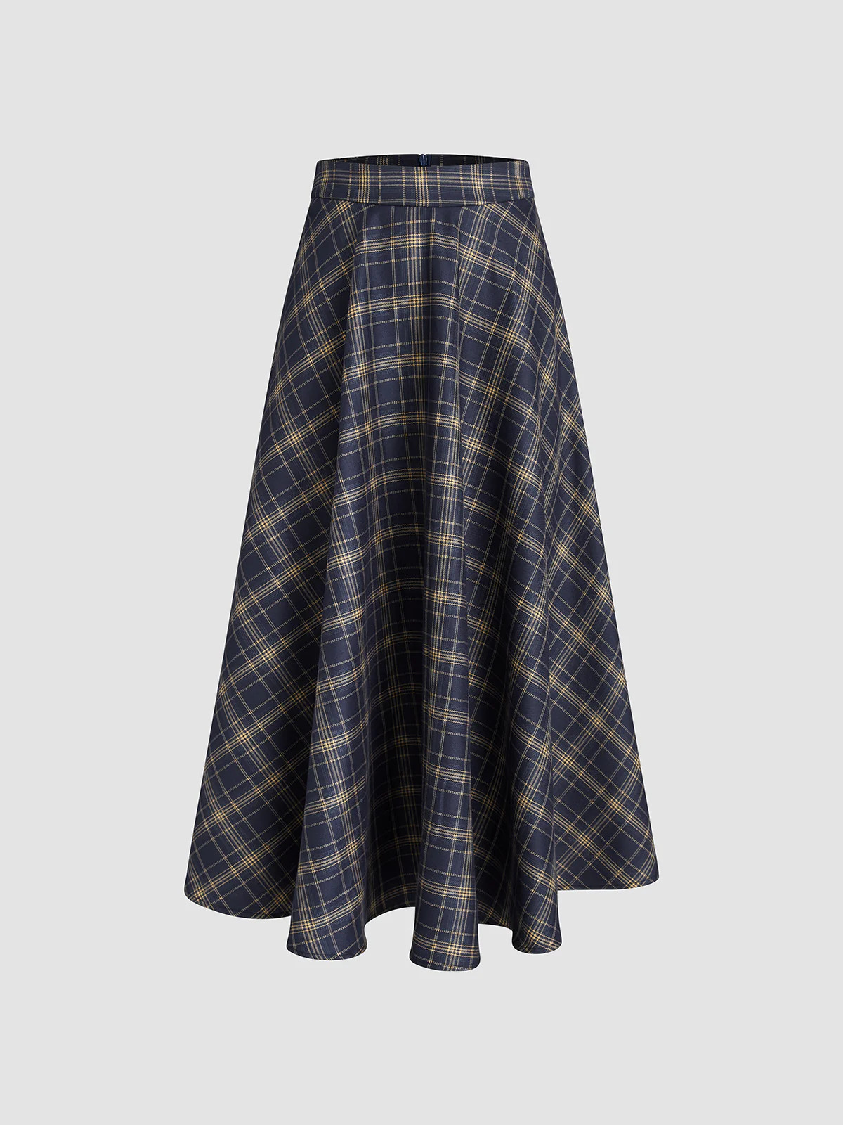 Keep In Check Long Skirt | Commense