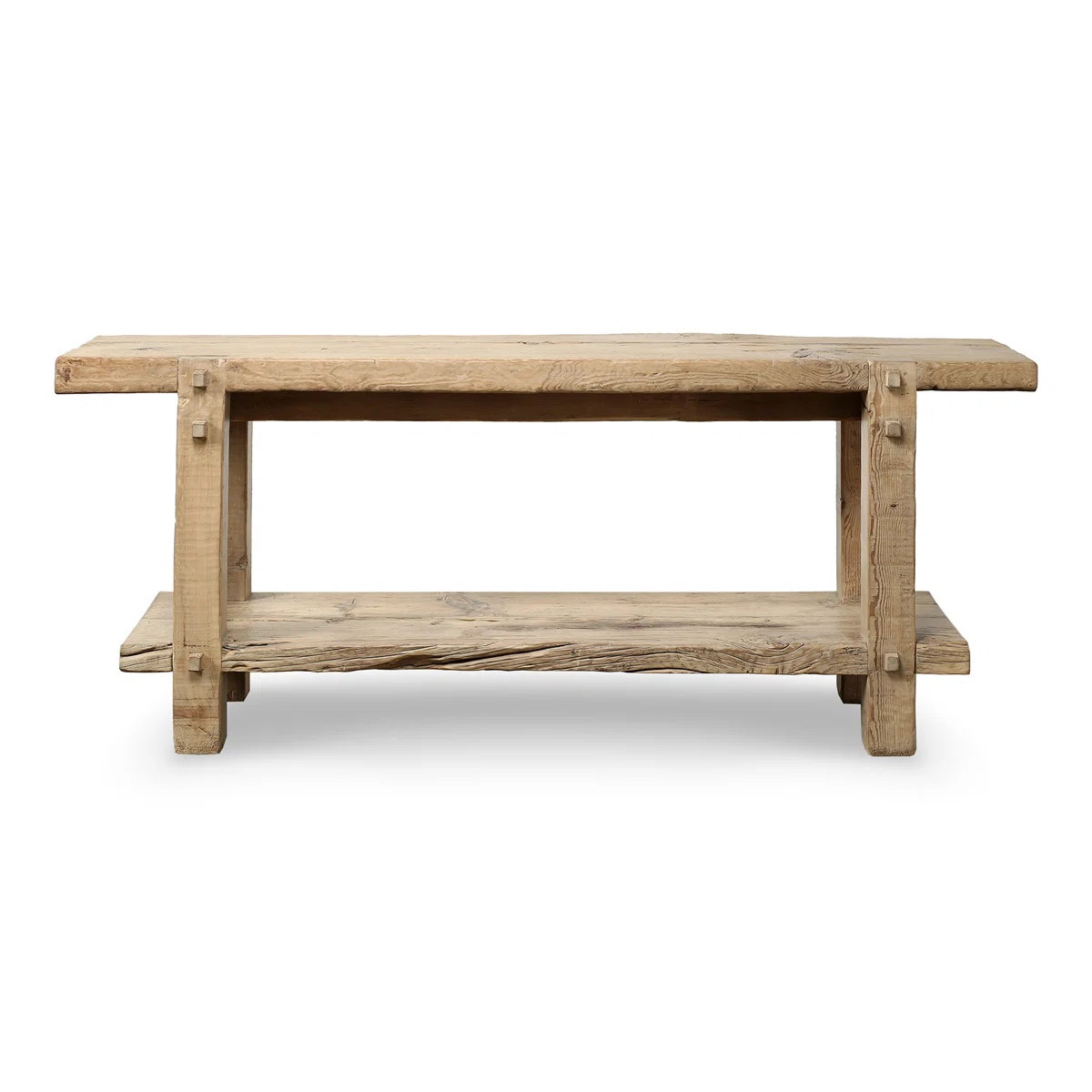 Rustic Vintage Sorrento Console Table Approx. 72x16x29H Weathered Natural | Perigold