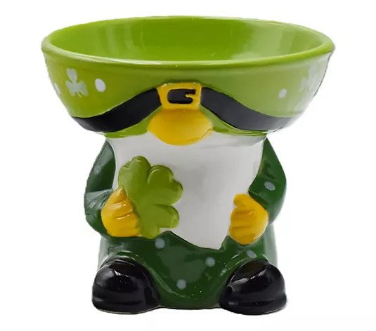 Make Your Selection: Temp-tations Seasonal 12-oz Standing Gnome Bowl | QVC