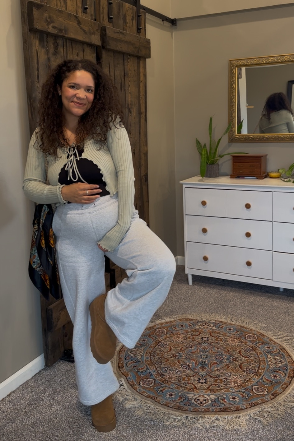 we had our 20w ultrasound & this is what I wore — so cute and comfy! if you notice me wearing this on repeat, no you didn’t 🤭🤎

#LTKSeasonal #LTKShoeCrush #LTKGiftGuide