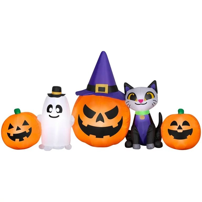 Halloween Airblown Inflatable, Halloween Squad, 8 ft, by Way To Celebrate | Walmart (US)