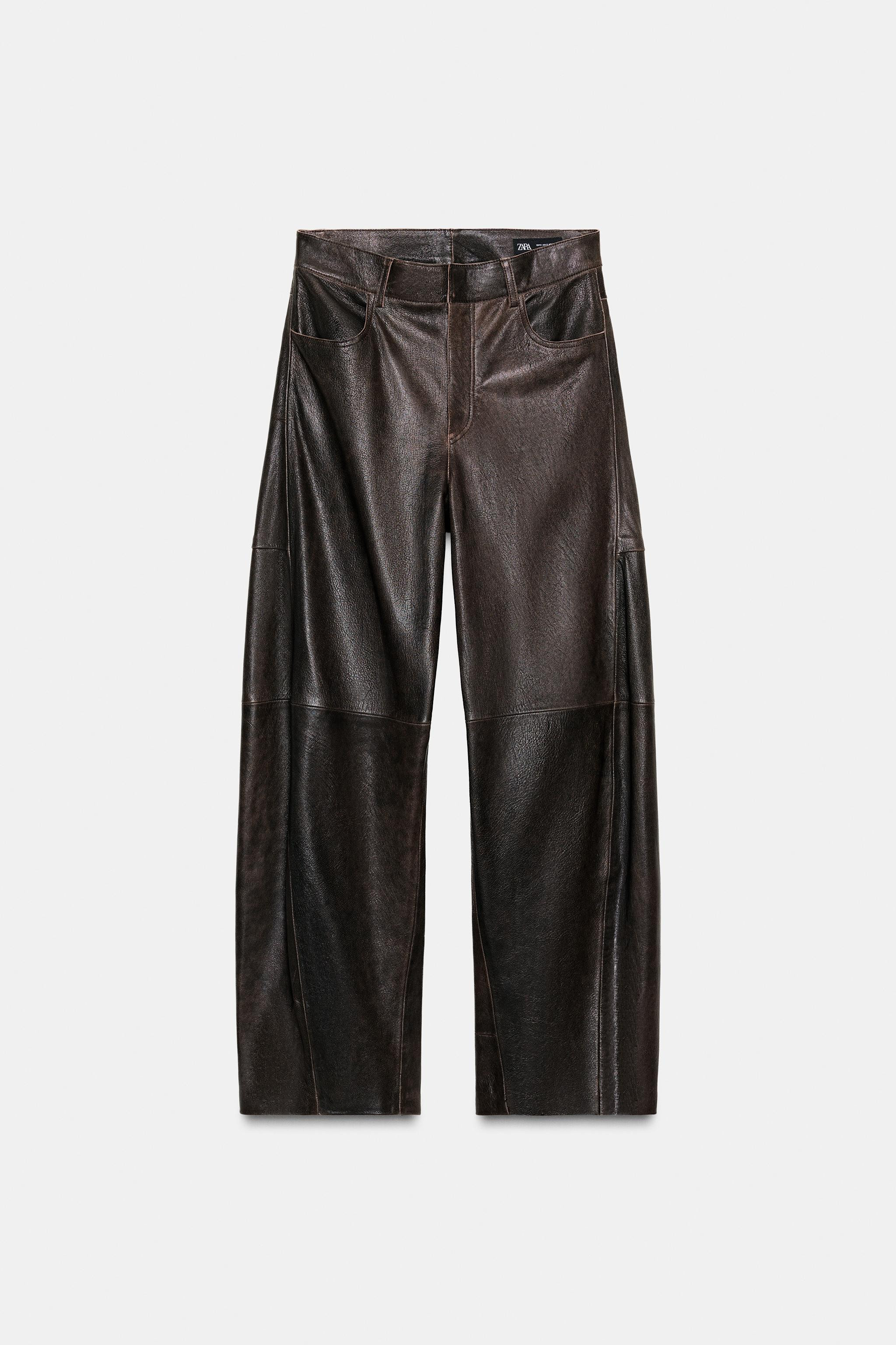 LEATHER PANTS ZW COLLECTION LIMITED EDITION | Zara US