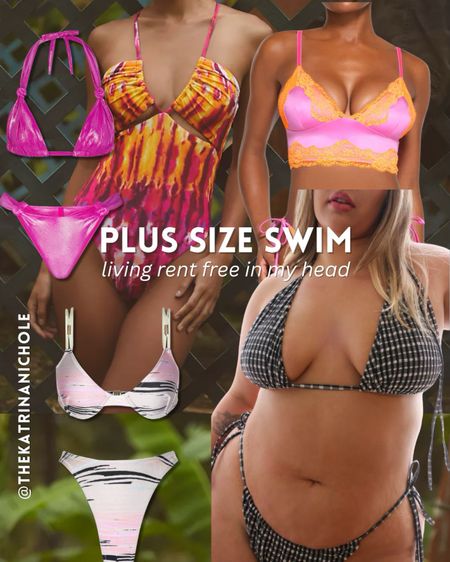 cool af plus size swimsuits & bikinis 

#LTKswim #LTKplussize #LTKSeasonal