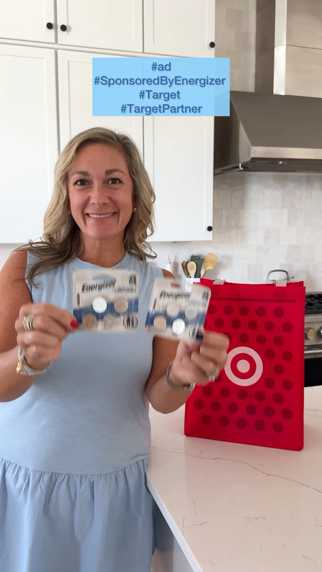 #ad #SponsoredByEnergizer I’ve always tried to keep a safe home and even though our girls are older now, we still have friends with little ones that come over to our house. One thing I’ve incorporated into our child safety measures are the @Energizer 3-in-1 Child Shield™ Coin Lithium batteries. Considering how common these coin lithium batteries are in our everyday gadgets, this is huge! Designed with safety in mind, this Energizer 3-in-1 Child Shield™ Coin Lithium Battery is the only one with three safety features to help keep your little ones safe:
1. Child resistant packaging 
2. Bitter coating that helps discourage swallowing.
3. Color Alert technology that alerts parents/caregivers of potential ingestion within seconds of coming into contact with saliva. Warning: Do not test by placing product in mouth.

Grab them here from @Target! #TargetPartner #Target 
