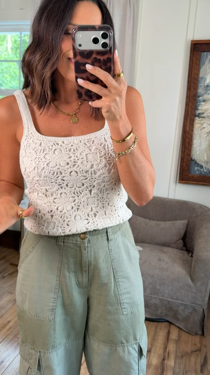 this Walmart outfit is SO cute 😍 the cargo pants + crochet tank combo is such a good everyday look!

#WalmartFashion #WalmartFinds #WalmartStyle #AffordableFashion #LTKFinds