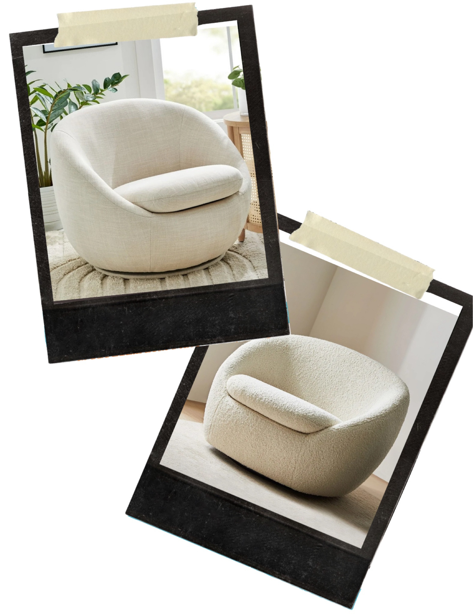 One of the best dupes I’ve seen 🏷️ 

Which swivel chair do you prefer?! ~ Walmart ($248) or West Elm ($849) 

Shop both below 🤍🤎

#LTKxWalmart #LTKSaleAlert #LTKHome