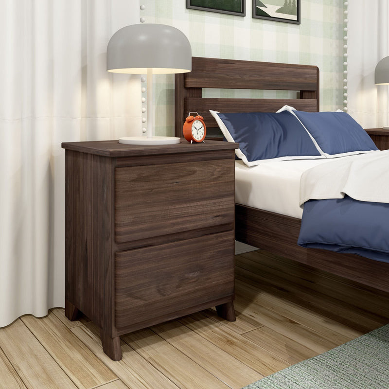 Modern Farmhouse 2-Drawer Nightstand | max & lily