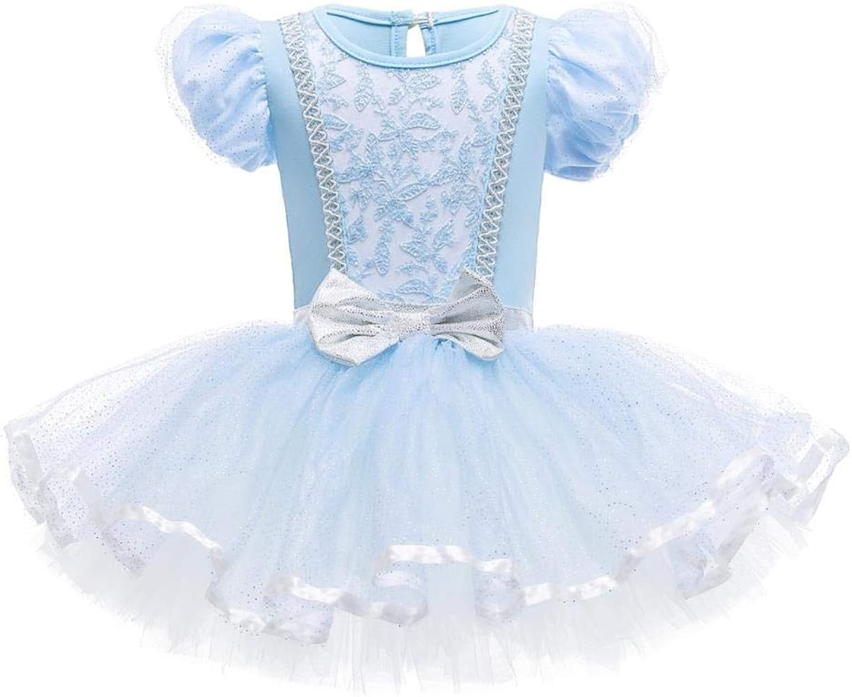 Dressy Daisy Ballet Tutu Dress Girls Size 18m-8 | Toddler Kids Princess Tulle Skirt Leotards Ball... | Amazon (US)