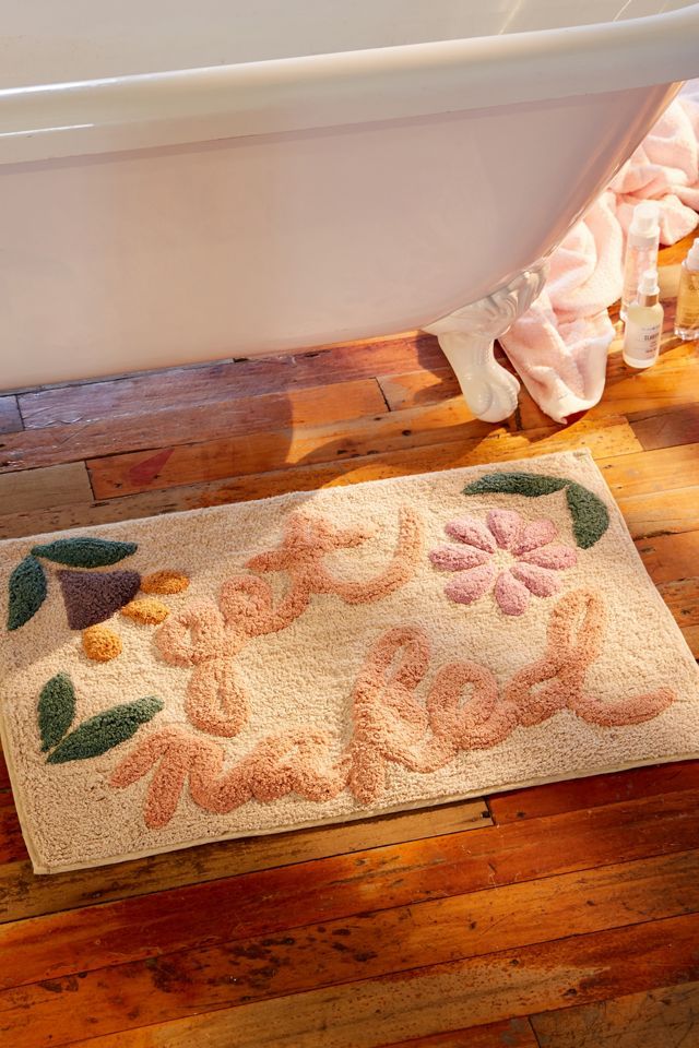 Get Naked Floral Bath Mat | Urban Outfitters (US and RoW)