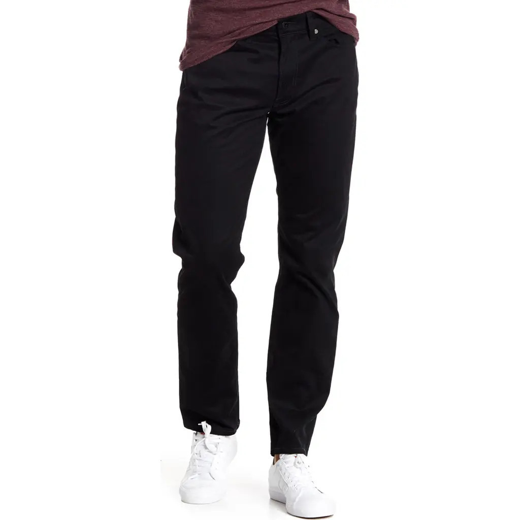 Lucky Brand 121® Heritage Slim Straight Leg Pants in Black- Blak at Nordstrom Rack, Size 31 X 30 | Nordstrom Rack