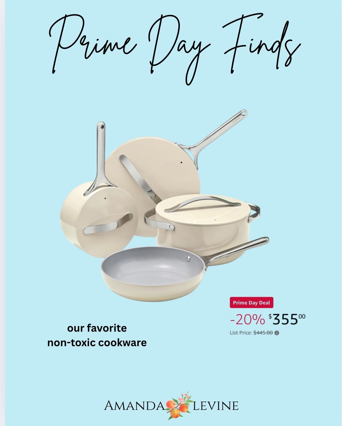 sharing my favorite prime day finds — including our favorite non-toxic cookware 

prime day | non-toxic | cookware 
