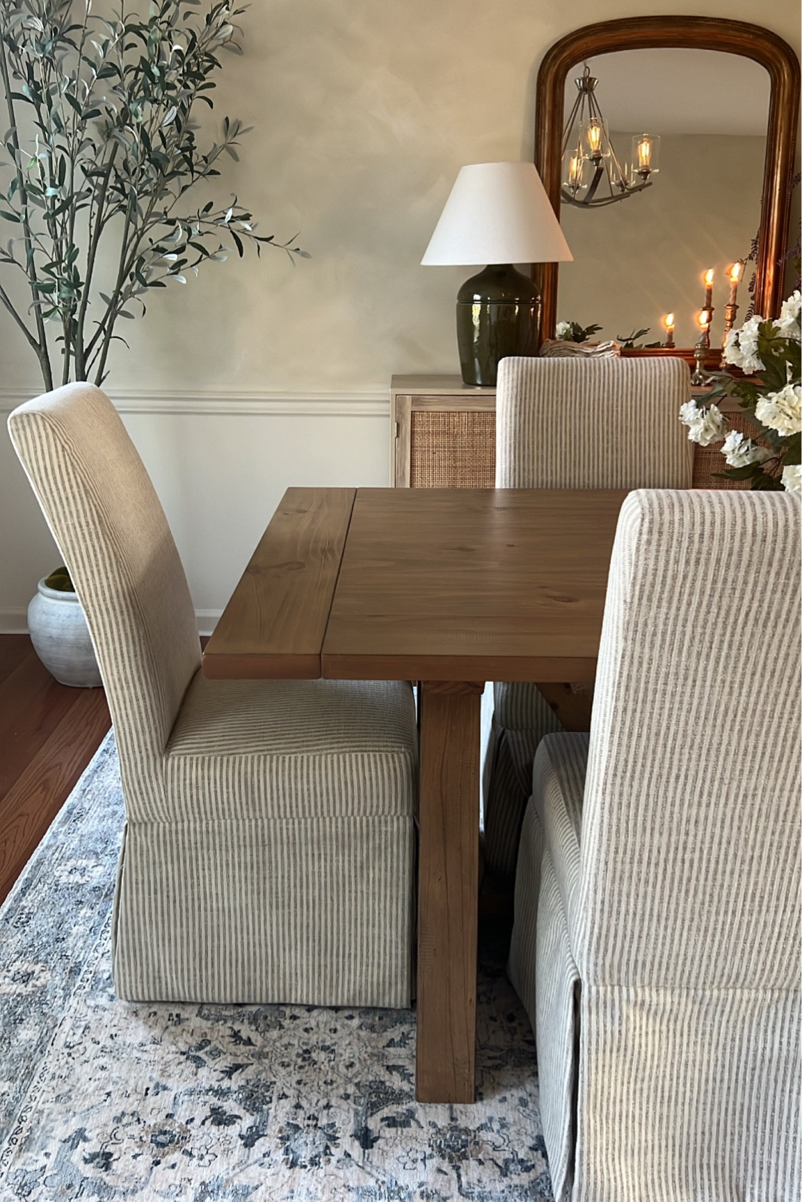 The perfect dining table for large families or gatherings. The leaves are so easy to put in and out! And under $1000?!

#LTKFind #LTKhome #LTKsalealert