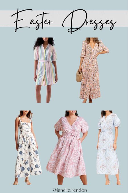Easter dresses of all price ranges. Perfect for Easter Sunday, church, brunch or Spring family photos! 

#LTKSeasonal #LTKSpringSale #LTKstyletip