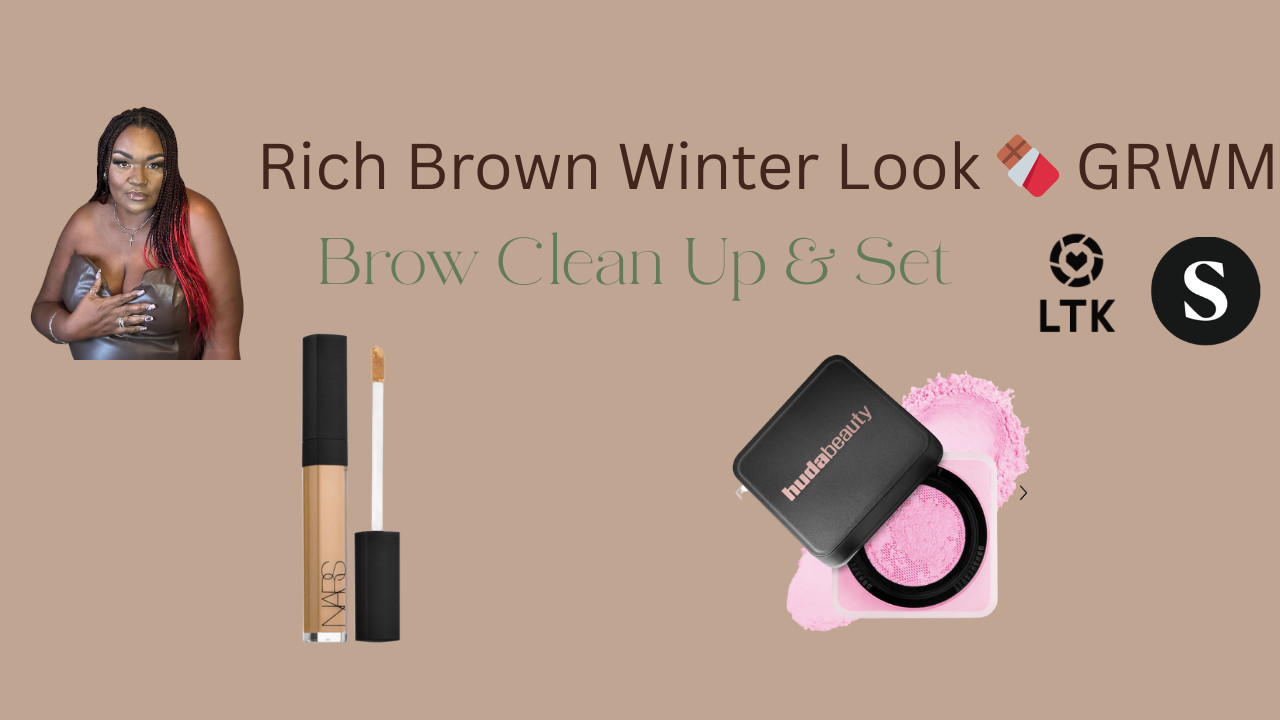 Rich Brown Winter GRWM Series 🍫 


Welcome to my Rich Brown Winter GRWM Series ✨ Today’s look features warm brown tones, radiant skin, sculpted brows, and glossy lips — perfect for cozy winter glam with a polished finish.
This Get Ready With Me blends hydrating skincare with soft glam makeup that enhances mature skin beautifully.
🛍 Shop everything I used on ShopMy + LTK — links are in the description.


ShopMy:
https://shopmy.us/shop/collections/3276089


LTK:
https://liketk.it/5GngK


12 Steps for This GRWM
1. Skin Prep
2. Brows
3. Brow Clean Up + Set
4. Eyeshadow Application
5. Foundation Prep + Foundation Application
6. Contour
7. Conceal
8. Concealer Set
9. Highlighter + Blush
10. Face Set (Powder & Spray)
11. Bronzer + Under Eye + Tear Duct
12. Lip + Liner

#RichBrownWinter #GRWMSeries #MakeupOver50 #SoftGlam #WinterGlam #RadiantSkin #BeautyOver40 #MatureSkinMakeup #ShopMy #LTKCreator


rich brown winter makeup, grwm winter makeup, makeup over 50, mature skin makeup, soft glam winter look, radiant winter makeup, brown tone makeup look, everyday winter glam, beauty creator over 40 

 #LTKgrwm #LTKOver40 #LTKBeauty
