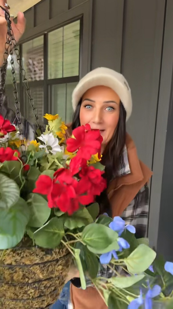 My rule this spring? If I have to water it, I don’t want it 🌸 The Indoor/Outdoor Wildflower Hanging Basket by Valerie gives you that full, layered, just-planted look with bright daisies, geraniums, and trailing greenery — but it’s already arranged, already balanced, and ready to hang the second it arrives. Your porch looks styled in five minutes and stays that way all season.

#LTKhome #PorchDecor #SpringRefresh 

#LTKSeasonal #LTKOver40 #LTKHome