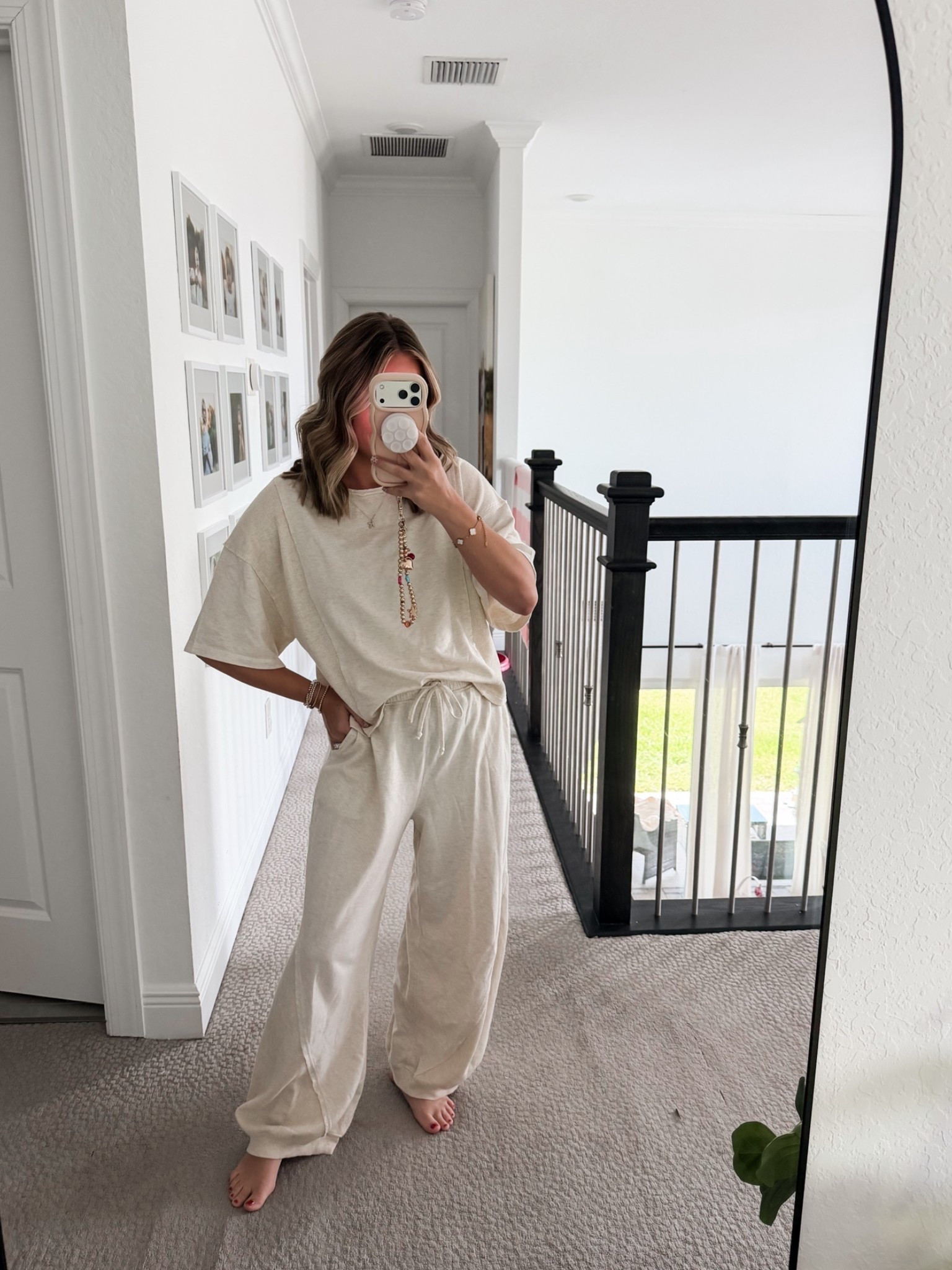 Love this SET! 
Wearing size medium in both for more oversized definitely could have done small

#LTKBaby #LTKBump #LTKSeasonal