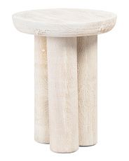 12x15x18 Solid Marble Accent Table | Marshalls