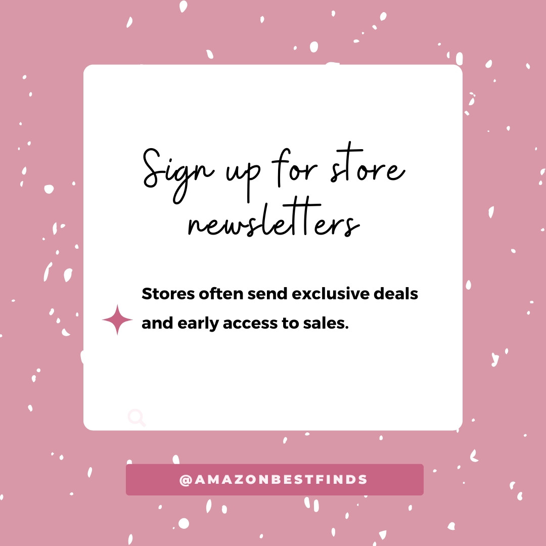 A little shopping hack for you:
Sign up for store newsletters before you check out!
Most brands offer exclusive coupon codes, early sale alerts, and bonus perks just for subscribers.

It’s one of my favorite ways to save—especially on Amazon & LTK finds!
#SmartShopping #DealTips #AmazonBestFinds #MoneySavingHack

#LTKGiftGuide #LTKU #LTKStyleTip